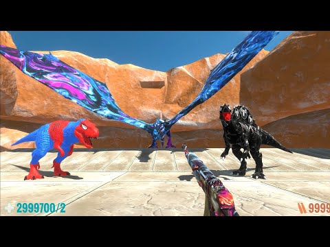 FPS DEATH RUN OASIS with HP Bar - Animal Revolt Battle Simulator ARBS