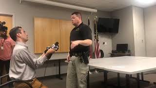Press Conference regarding fatal wreck