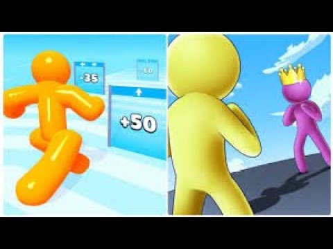 Giant Rush Vs Tall Man Run 3D  All Levels Game Mobile Walkthrough iOS, Android Gameplay Update