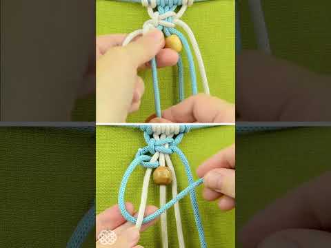 Josephine Knot macrame art