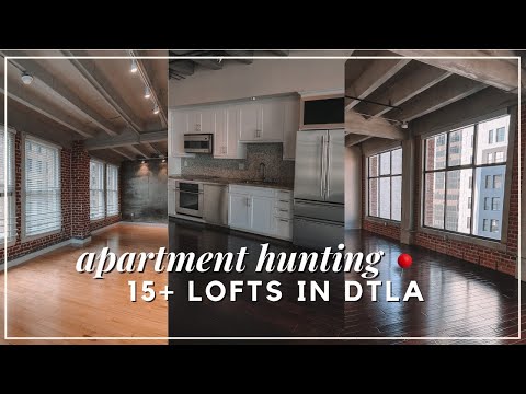APARTMENT HUNTING IN LA │ TOURING 15 LOFTS w/ prices
