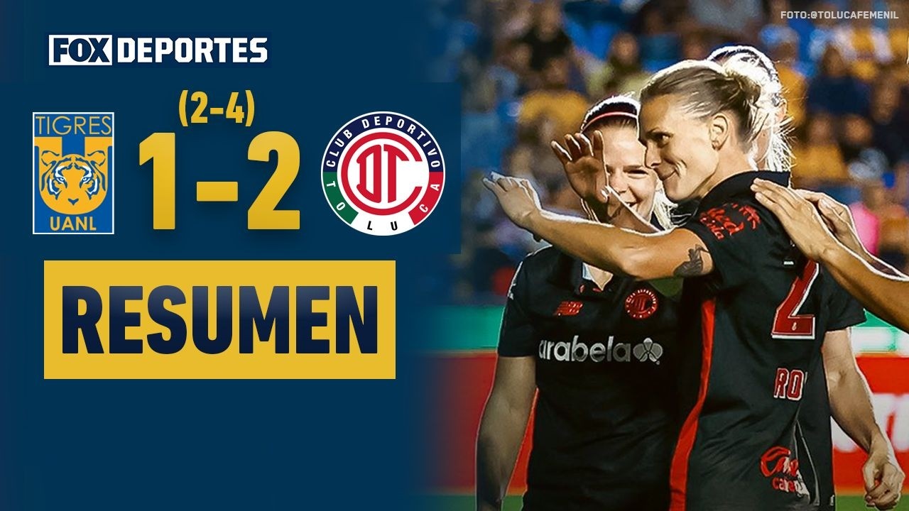 👹🔥 TIGRES 1-2 (2-4) TOLUCA | ¡A semifinales! | HIGHLIGHTS | Clausura 2026 | Liga MX Femenil