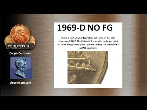Coin Roll Hunting Pennies - 1969-D Missing Initials Lincoln Cents