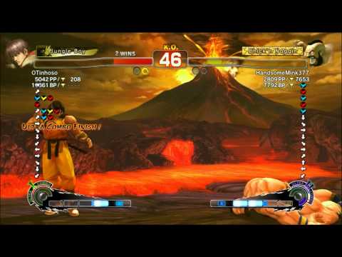 OTinhoso (Guy) vs HandsomeMink (Zangief) Endless Matches - SSF4AE2012 1080p HD -