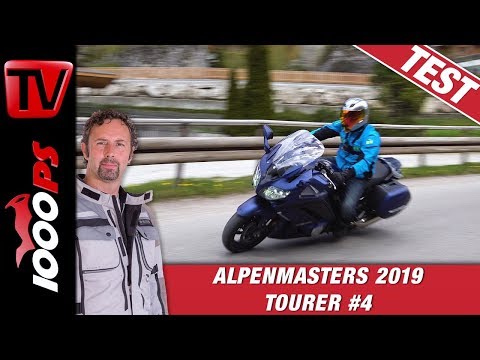 Yamaha FJR 1300 Test beim Alpenmasters Vergleich  - Tourer Folge 4/4