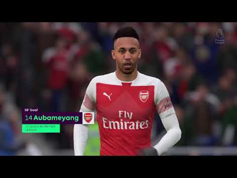 Ep 23 - Week #18 PL Arsenal vs Burnley - Aubameyang Hatrick, Magical sterling on the score-sheet.