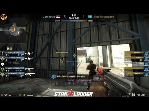 Astana Dragons vs GamePub | Vorrunde, SLTV Starseries VIII Finals | de_nuke Map 1