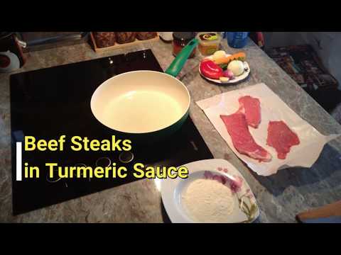 Beef Steaks in Turmeric Sauce - Easy Recipe Video Guide