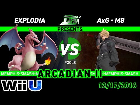 Memphis Arcadian 2 - Explodia (Charizard) vs M8 (Cloud) - POOLS