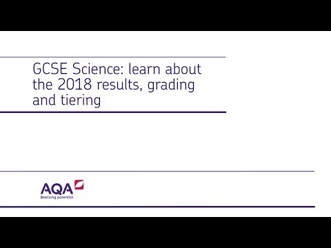 GCSE Science: learn about the 2018 results, grading and tiering