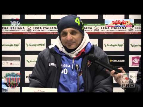 Cosenza-Pontedera 1-0, Mister Roselli