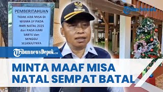 WALKOT DEPOK MINTA MAAF  Natal di Wisma SY Sempat Batal, Bakal Fasilitasi Misa Natal 28 Desember