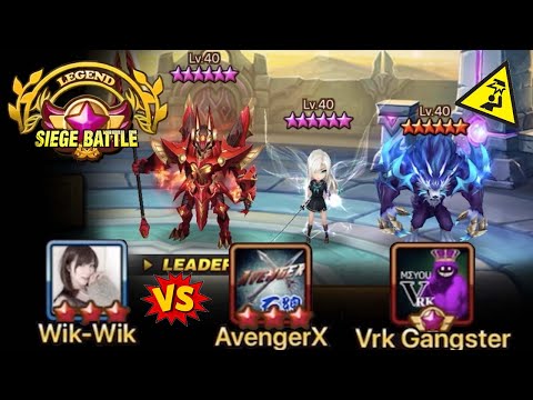 Beating the BEST META NB4 Defense of the Month in a Legend Siege Battle! - Summoners War