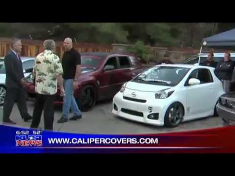 MGP Caliper Covers on KUSI with Dave Stall, "The Car Guy"