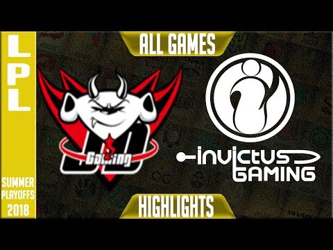 JD Gaming vs Invictus Gaming Highlights ALL GAMES | LPL Summer 2018 Week 1 Day 1 | JDG vs IG