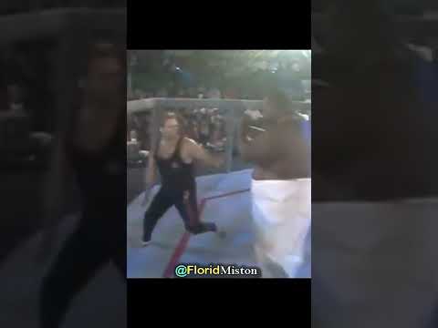 He Threw His Opponent Out Of Ring