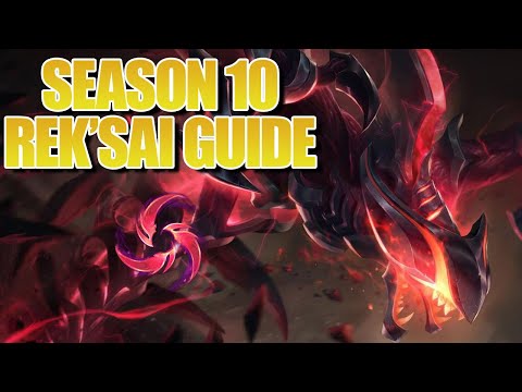 Season 10 REK'SAI GUIDE | PreSeason Jungle Guide | League of Legends