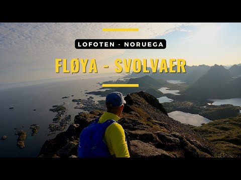4K HDR - Hiking Fløya Noruega LOFOTEN