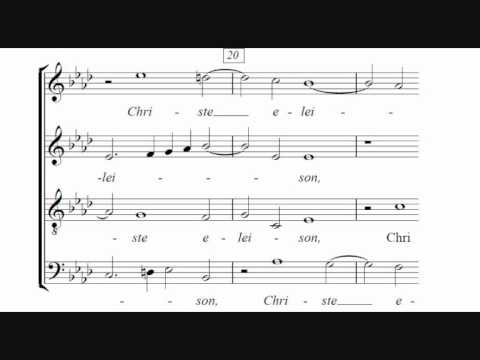 Kyrie - Byrd, Mass for 4 Voices