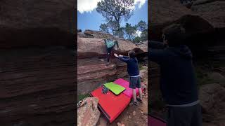 Video thumbnail of Wanderlust, 6a. Albarracín