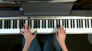 How to play I Froze Up by Radiohead on Piano (Tutorial)