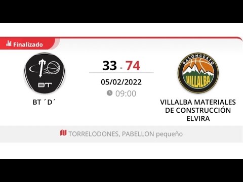 Junior masc D TORRELODONES - VILLALBA MATERIALES DE CONSTRUCCIÓN ELVIRA