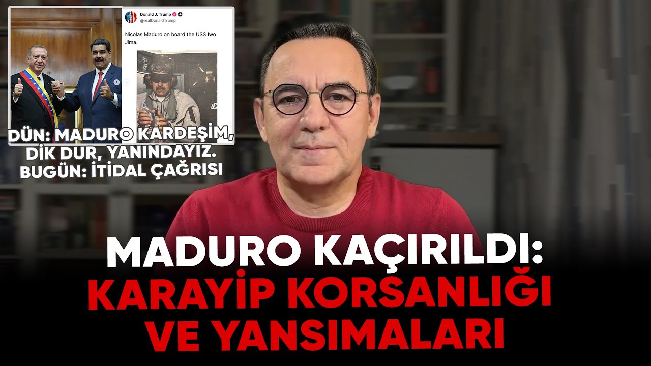 Deniz Zeyrek: "Maduro kaçırıldı: Karayip Korsanlığı ve yansımaları" #maduro