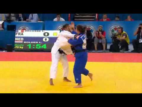 JUDO 2011 World Championships: Lucie Decosse (FRA) - Linda Bolder (NED)