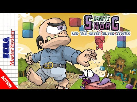 Snappy Snorg and the Seven Silver Stones - Hack of Alex Kidd in Miracle World [SMS] Demo