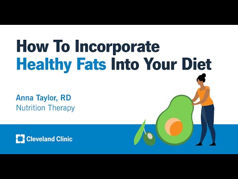 How To Incorporate Healthy Fats Into Your Diet | Anna Taylor, RD