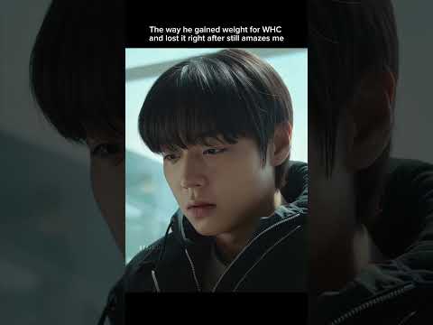 From chubby cheeks to Perfect Jawline 🤯🔥 #sieun #parkjihoon #weakheroclass