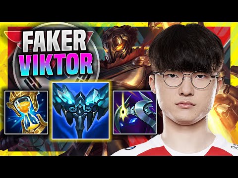 FAKER DOMINATING WITH VIKTOR! - T1 Faker Plays Viktor Mid vs Lucian! | Season 11