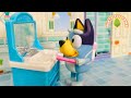 BLUEY School Morning Routine Lessons For Kids Pretend Play With Bluey Toys