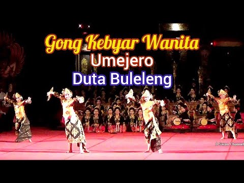 TARI KEBYAR BULELENG DAUH ENJUNG Gong Kebyar Wanita Duta Kab. Buleleng PKB ke-44 Tahun 2022