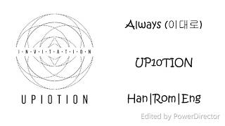 UP10TION (업텐션) - Always (이대로) Lyrics [Han|Rom|Eng]