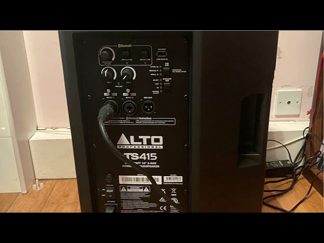Vídeo relacionado con ALTO TS415 Altavoz Autoamplificado 2500W 15 Pulgadas con Mesa de Mezclas de 3 Canales, Streaming Bluetooth, Emparejamiento Inalámbrico de Altavoces, DSP y App