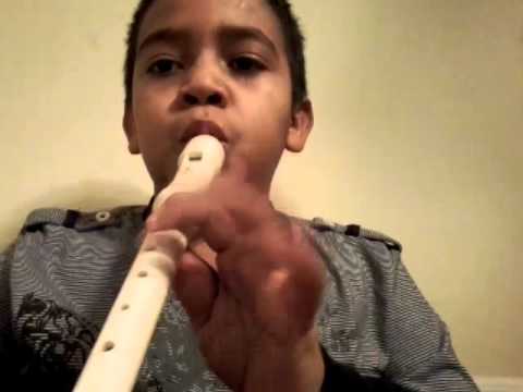 Silento on recorder