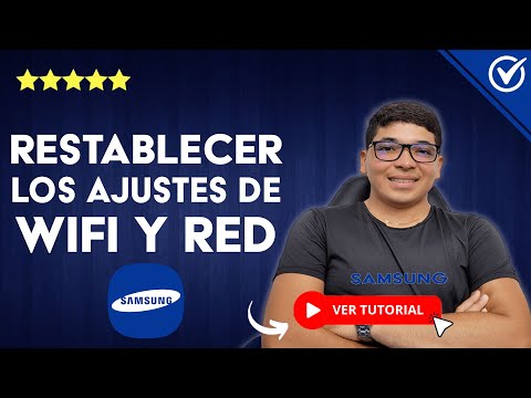 Cómo RESTABLECER los AJUSTES DE WIFI Y RED en un Samsung Galaxy | 📱 Restaurar Configuración red 📶