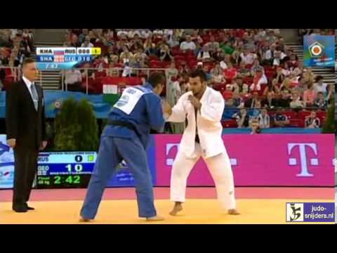 Judo 2013  European Champ Budapest: Khan-Magomedov (RUS) - Shavdatuashvili (GEO) [-66kg] final