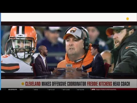 High Noon 01.09.2018 - Cleveland Makes Offensive Coordinator Freddie Kitchens Head Coach