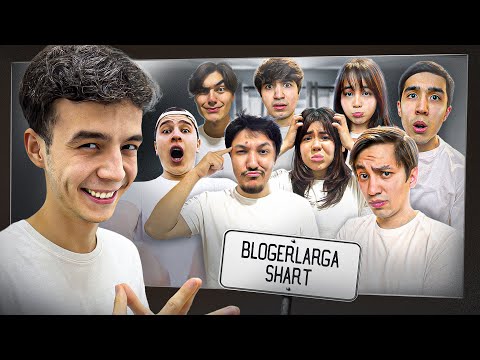 BLOGERLARGA SHART | Omonxon, Jeco, Abuser, Dudosh, Shahruz Cw, Azimchik, Axror Alixonov, Rayhonmi 