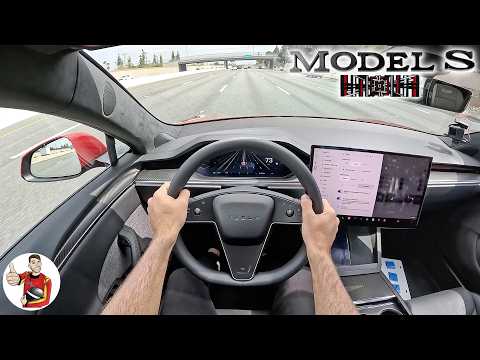 What It's Like to Live with a 2024 Tesla Model S Plaid (POV)