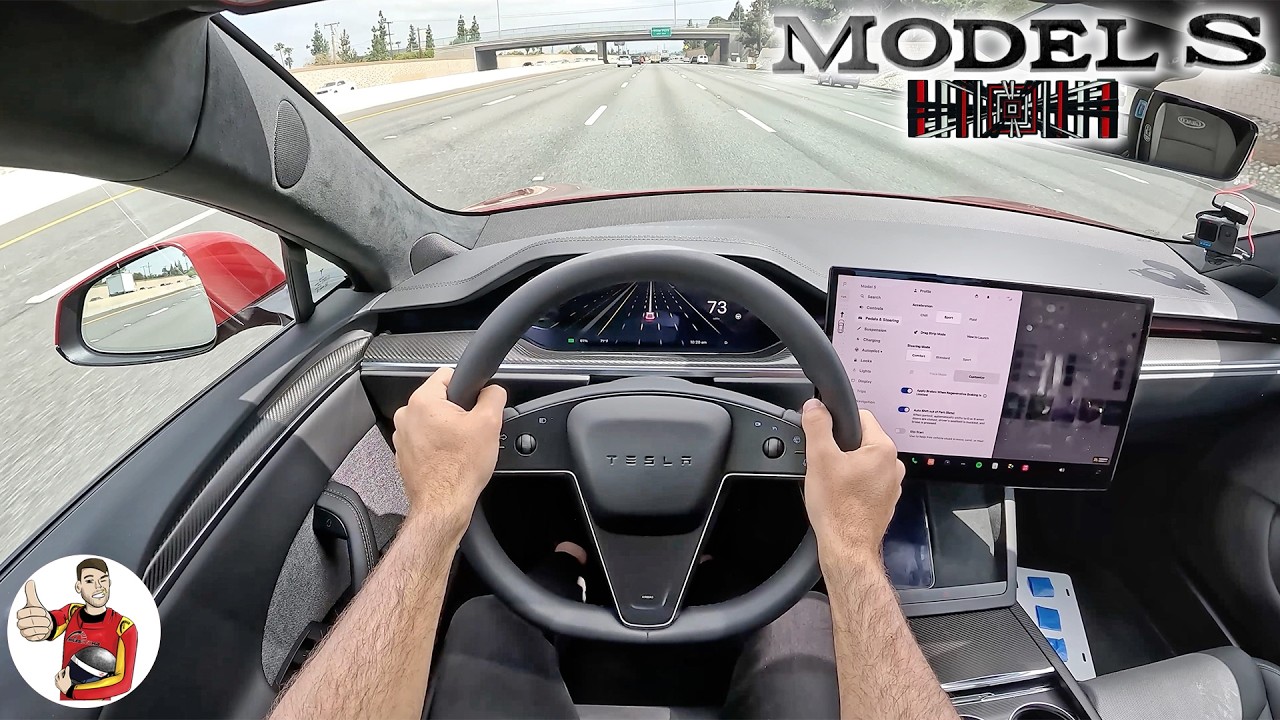 What It's Like to Live with a 2024 Tesla Model S Plaid (POV)