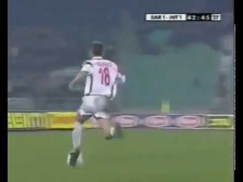 Antonio Cassano's first goal in Serie A