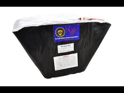 PFX30WS 25 SHOT WHITE STROBE FINALE BOX - DOMINATOR PRO