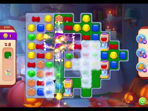 HomeScapes Level 6797 no boosters (18 moves)