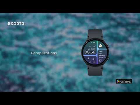 EXD070: Digital Watch Face