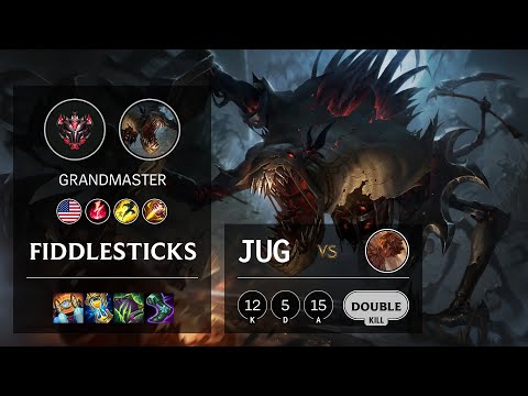 Fiddlesticks Jungle vs Taliyah - NA Grandmaster Patch 11.2