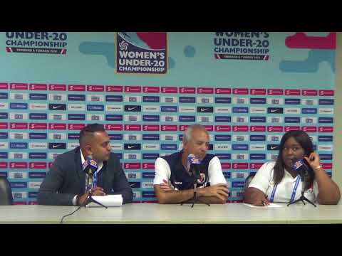 Haitian coach speaks at Post Match Press Conference aftr semi-final loss