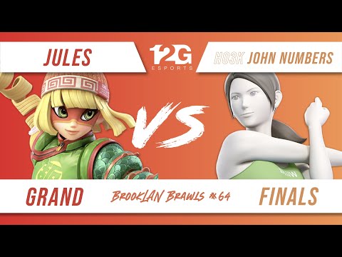 BrookLAN Brawls 64 - Jules (Min Min) v. Ho3K | John Numbers (Wii Fit Trainer) - Grand Final
